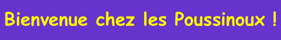 Bienvenue chez les Poussinoux !